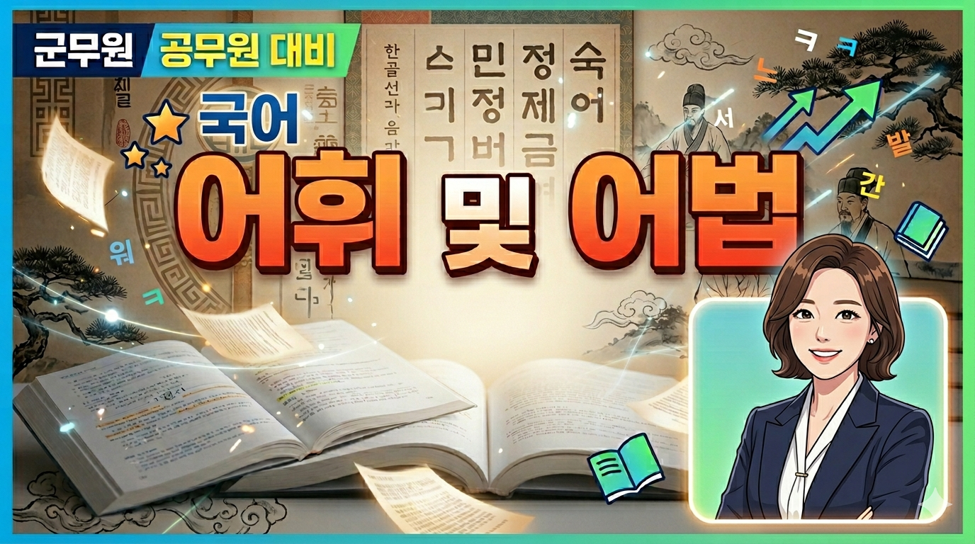 [쉬운국어] 어휘 및 어법 강의